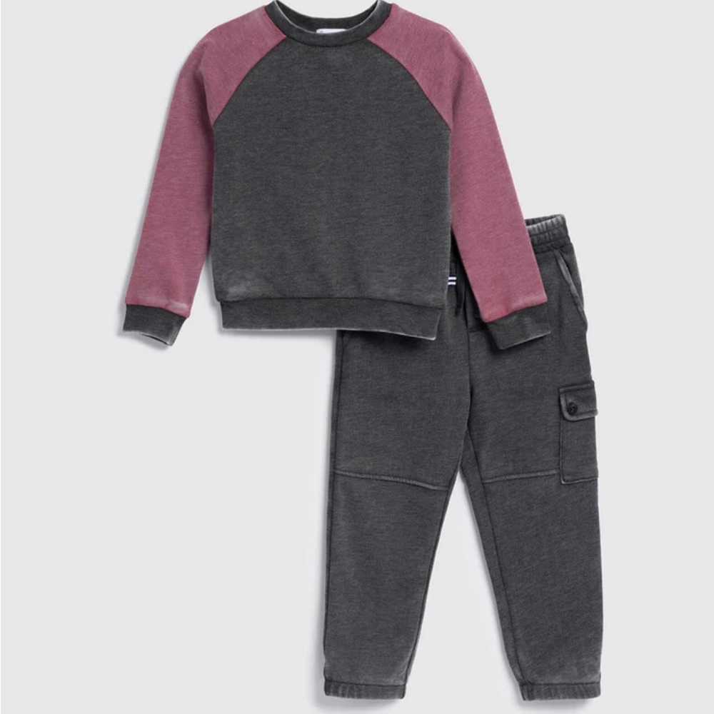 SPLENDID TWO TONE LONG SLEEVE SET 3T
